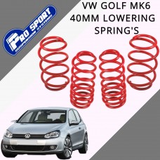 ProSport 40mm Lowering Springs for VW Golf Mk6
